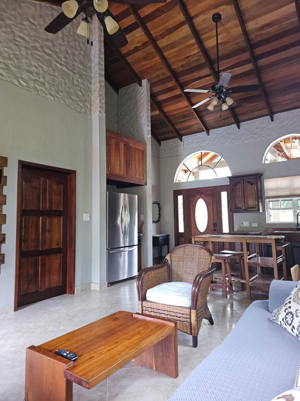 Relax in the A/C comfort of your living room.