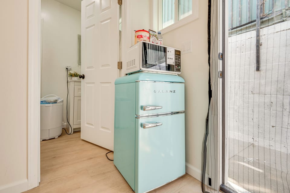 Living Space | Mini Fridge | Microwave | Toaster | Drip Coffee Maker