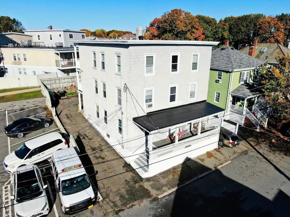 Second floor with a great view overlooking the park. 