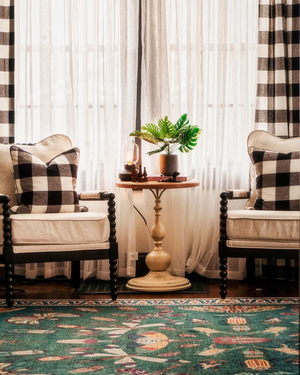 Featured in Charlotte Magazine: our Wesley Heights retreat, thoughtfully designed by Laura Roach, blends bold style, comfort, and character in every detail.