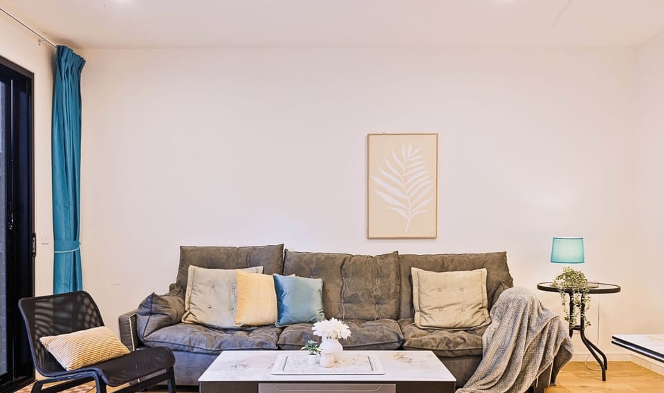 Bright and cozy living area