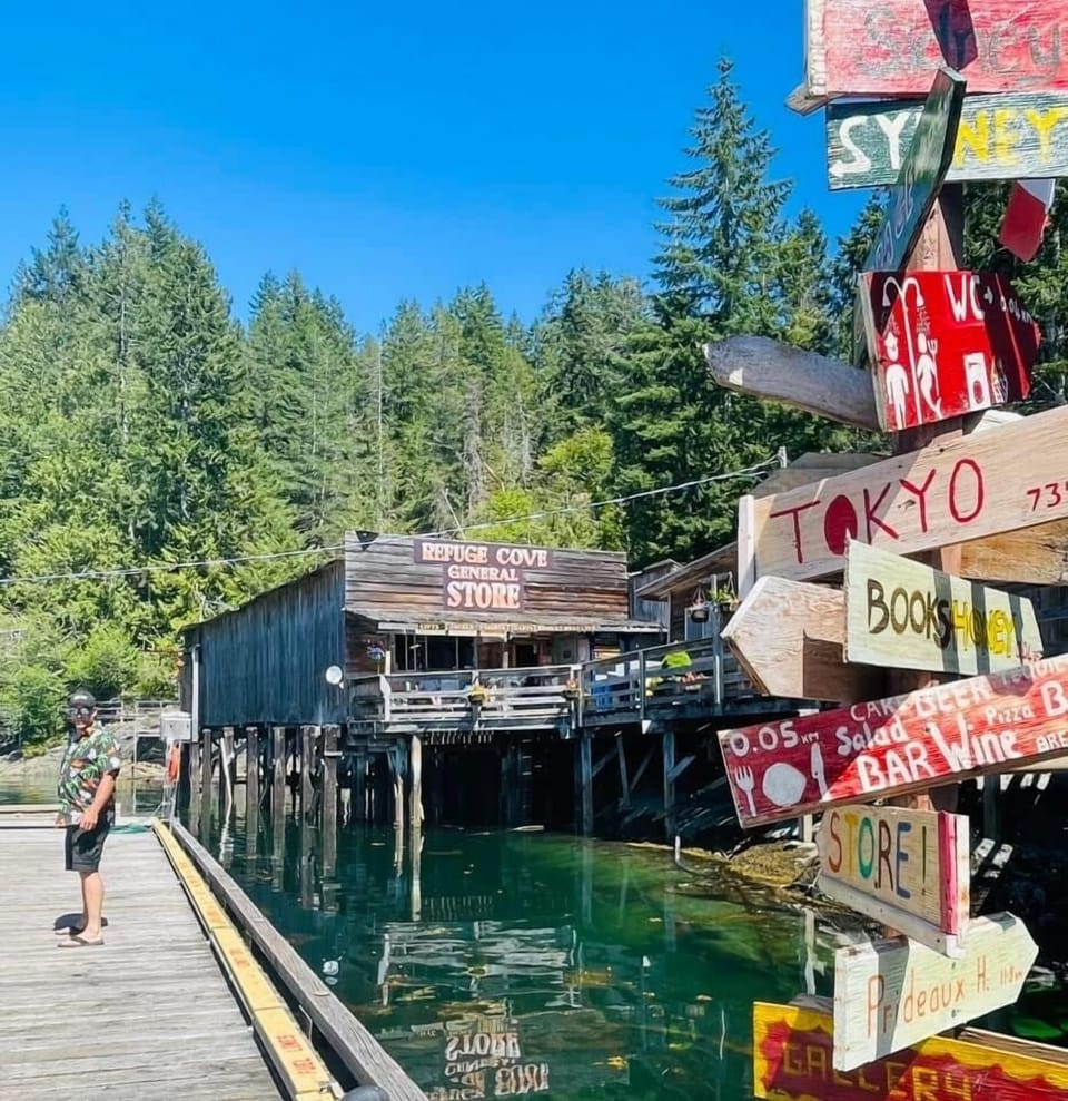 Go boating - Be sure to visit Refuge Cove