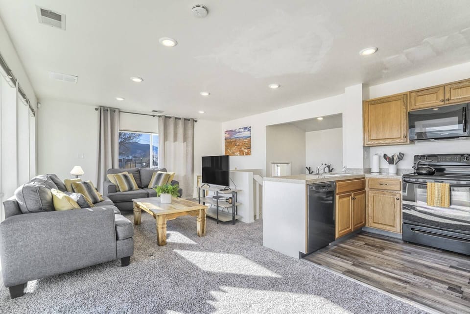 Upstairs living room to hang, before retiring to your downstairs apartment