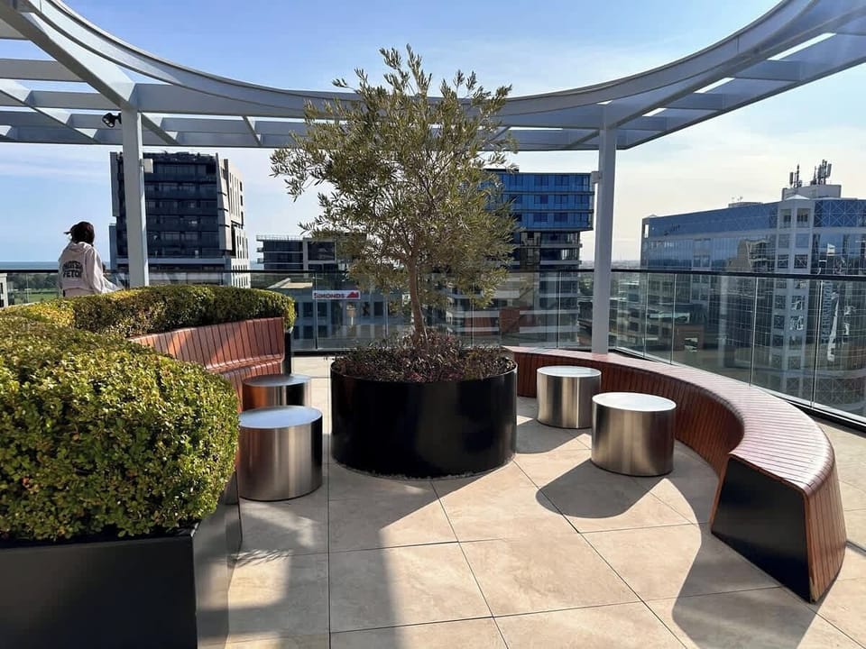 Rooftop view 