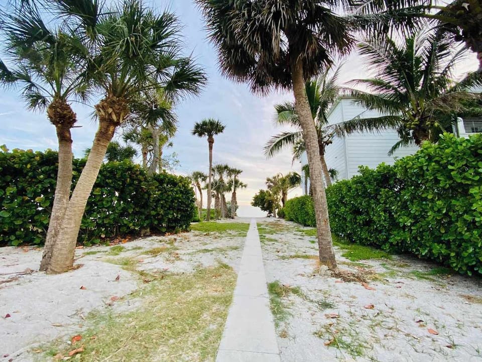 Dedicated beach access to the Gulf of Mexico
