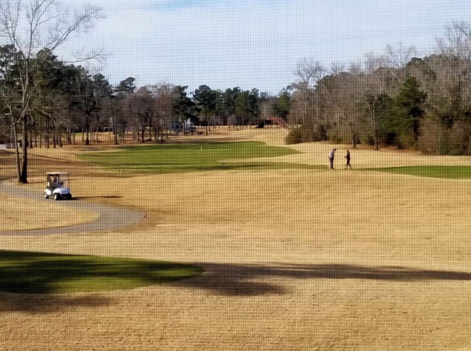 Golf course view