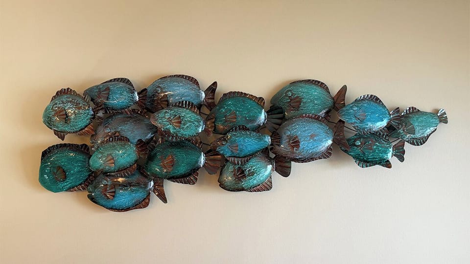 Wall-mounted Schoolies.