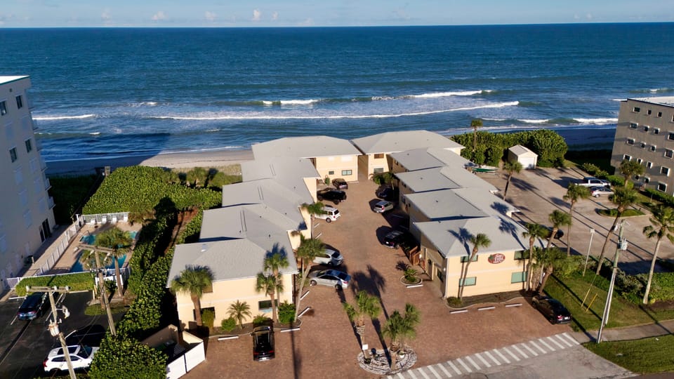 Aerial view of the condo