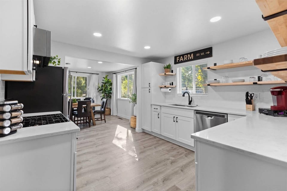 Enjoy an early morning cup of coffee on the patio!