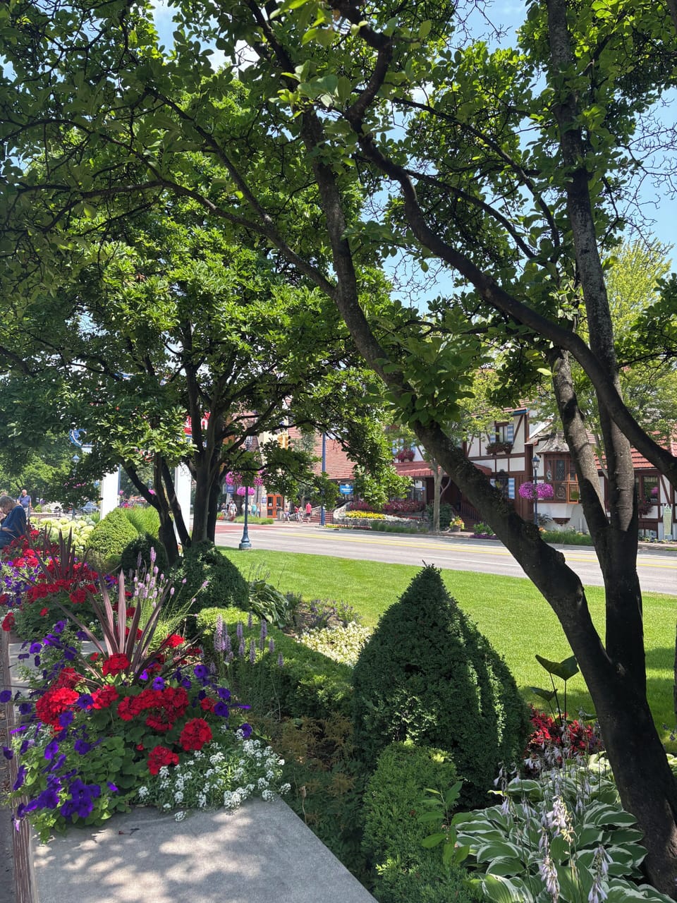 Frankenmuth Main Street is Instagram perfect