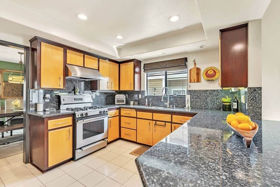 Ready for cooking and good times in this kitchen.