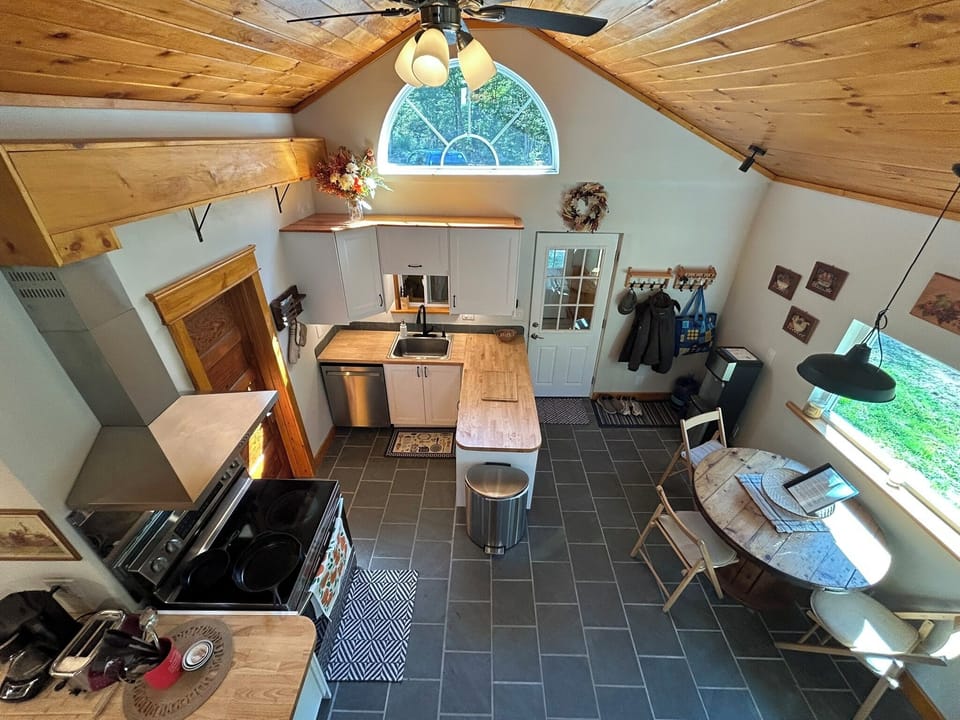 Kitchen from loft