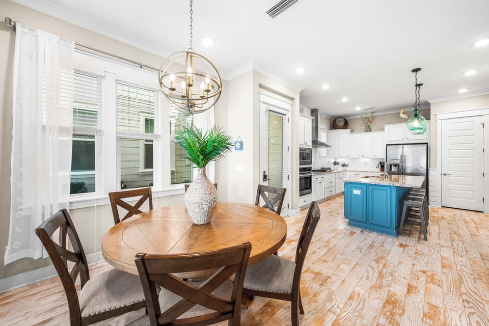 Never miss any of the action with an open floor plan