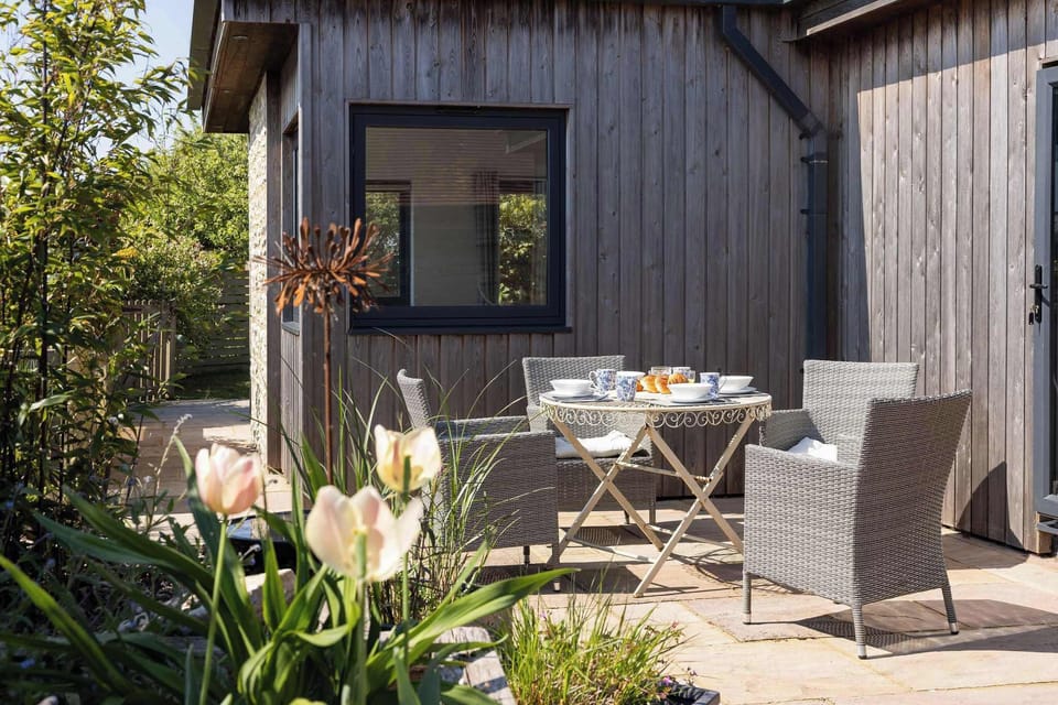 The perfect outdoor setting for relaxation and enjoying the Fresh Air.