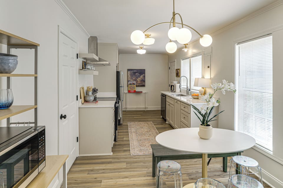 Kitchen | Breakfast Nook | Drip Coffee Maker | Microwave