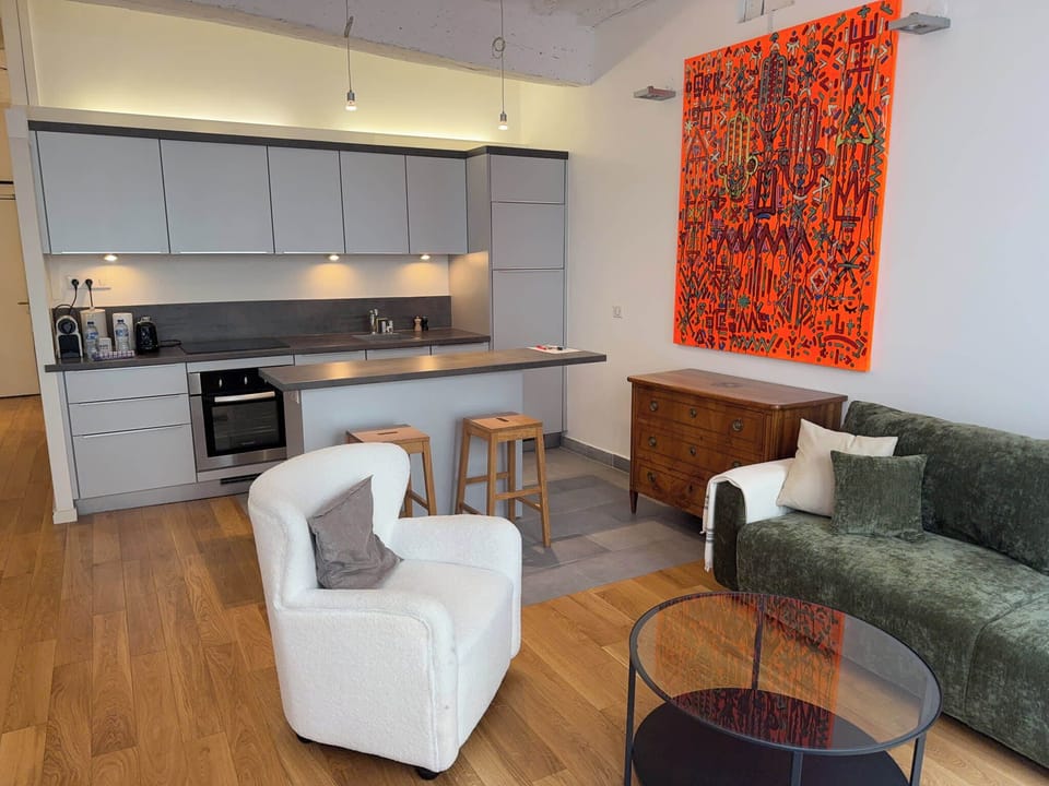 Living Room and Kitchen