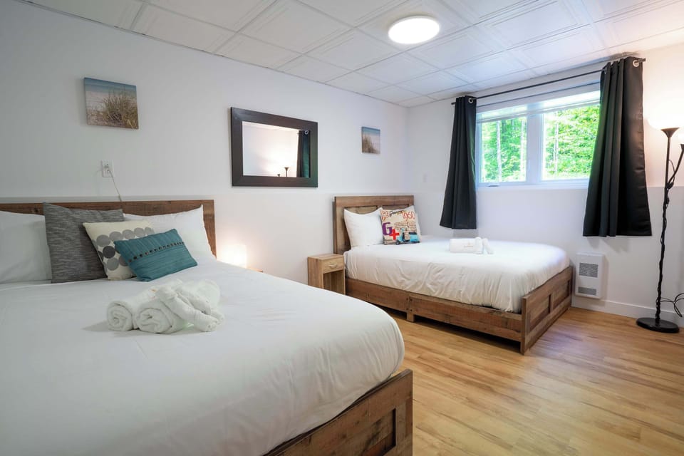 Chambre Rez-de-Jardin - 2 Lits doubles