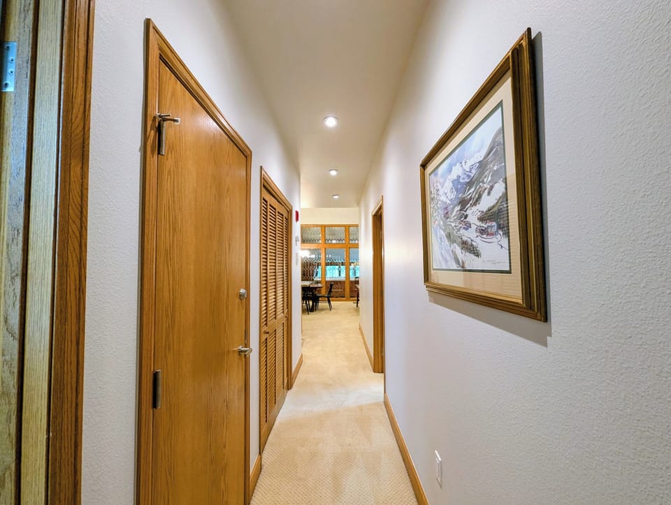 Hallway to Bedrooms and Bathrooms