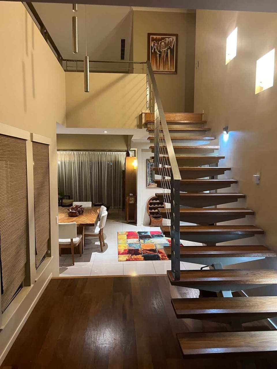 Staircase | Cairns One | Please note there is a large staircase on the property with no child-gate available. If you have small children, they will need to be supervised. 