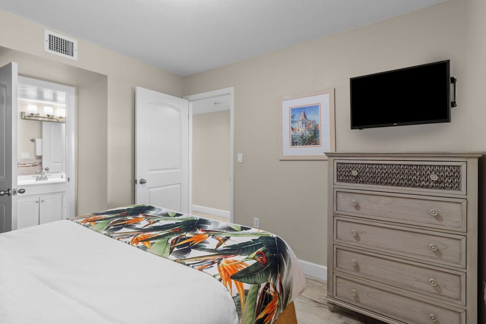 Kick back with your favorite shows from bed in comfort.