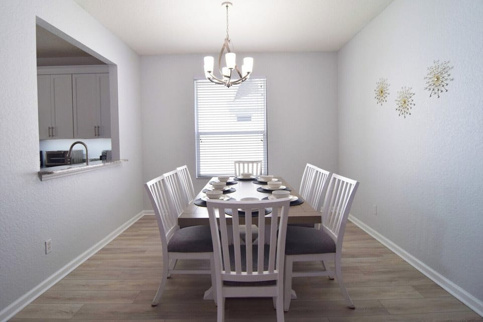 Formal dining area