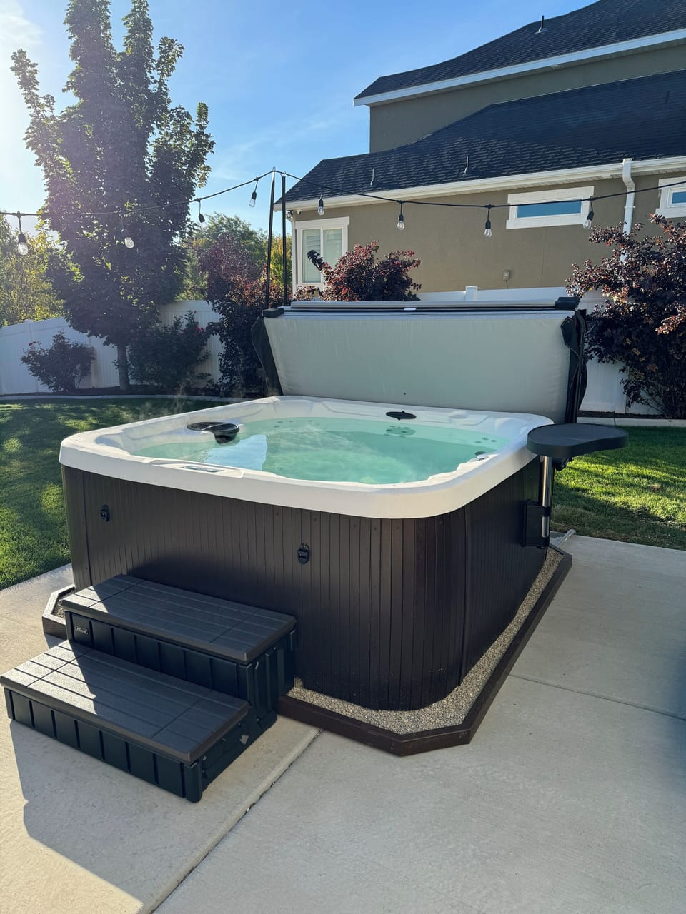 Salt Water Hot Tub