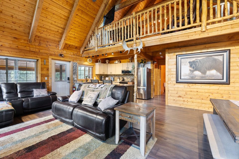 Kitchen and Living Area