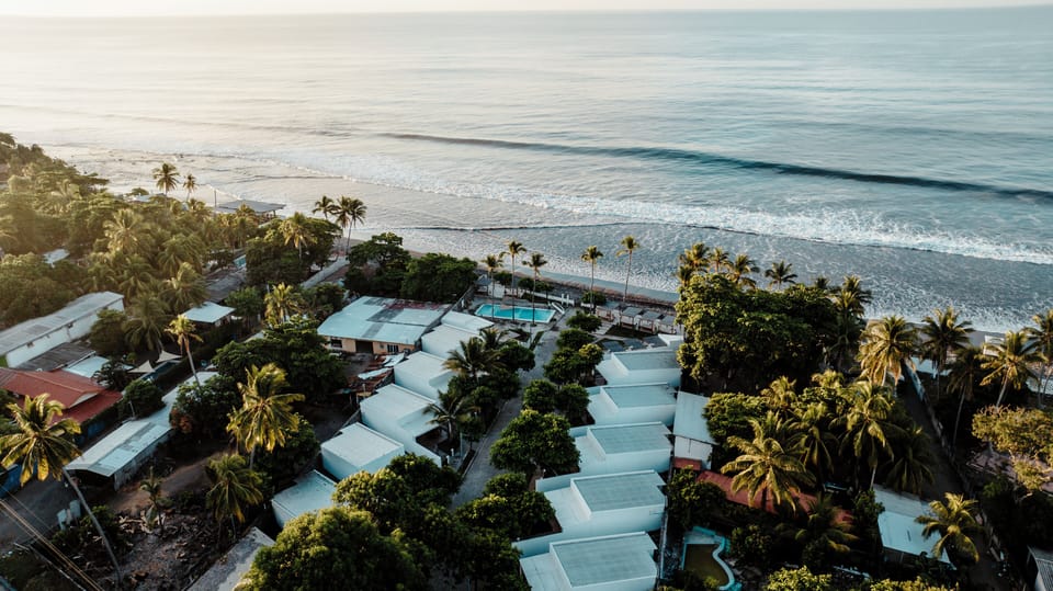 Beachfront community where our 12 villas and social areas are located