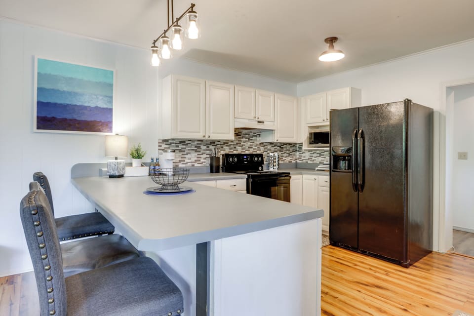 Kitchen | 1st Floor | Keurig & Drip Coffee Makers | Blender | Cooking Basics