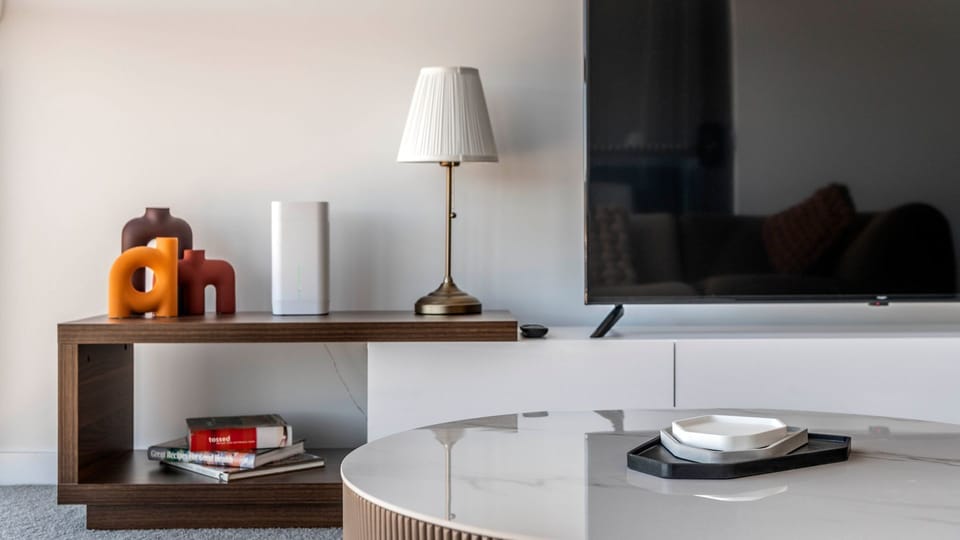 Stylish living area with modern décor