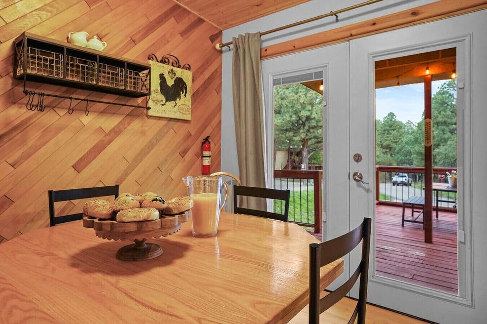 Breakfast Nook | Fresh Morning Light & Easy Deck Access