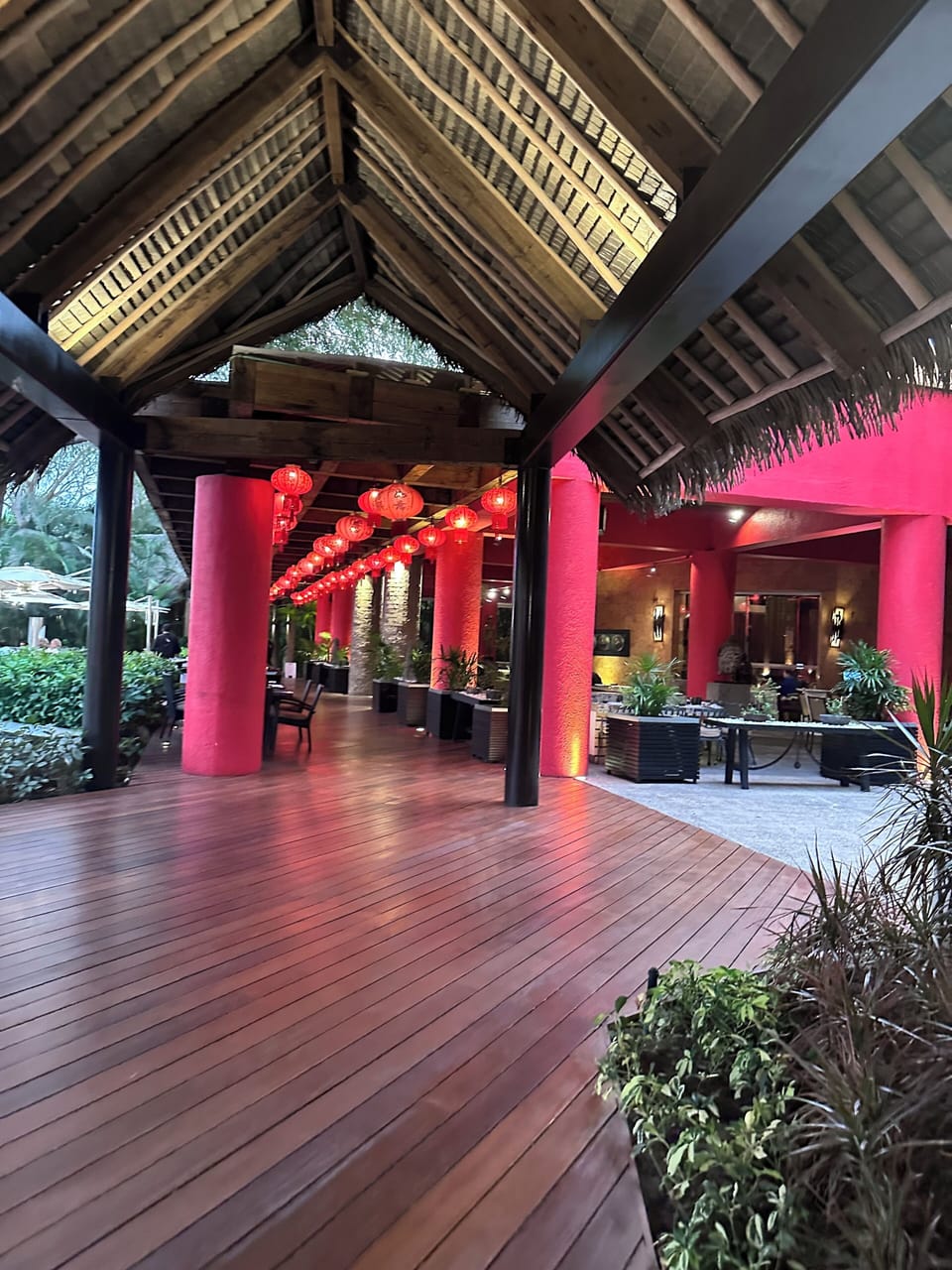 Outdoor dining
