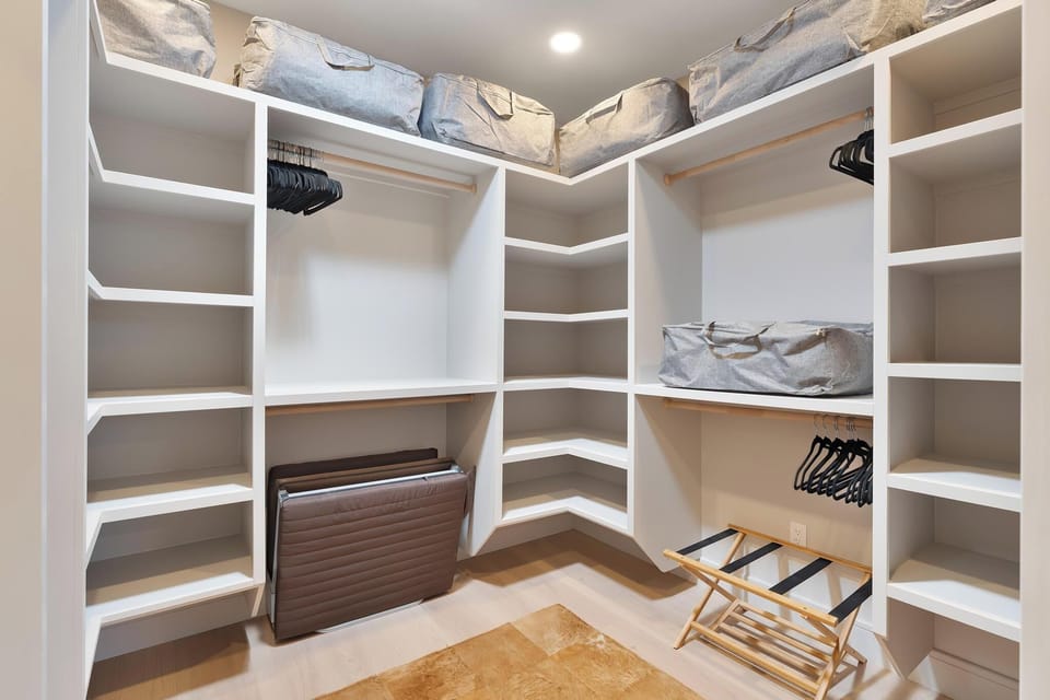 Master Bedroom Walk-In Closet