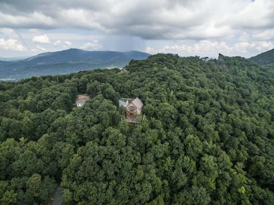 Long Range Aerial View of Deerwood Retreat
