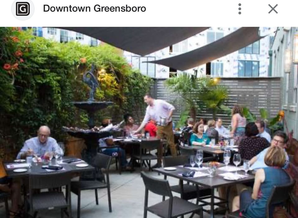 Outdoor dining