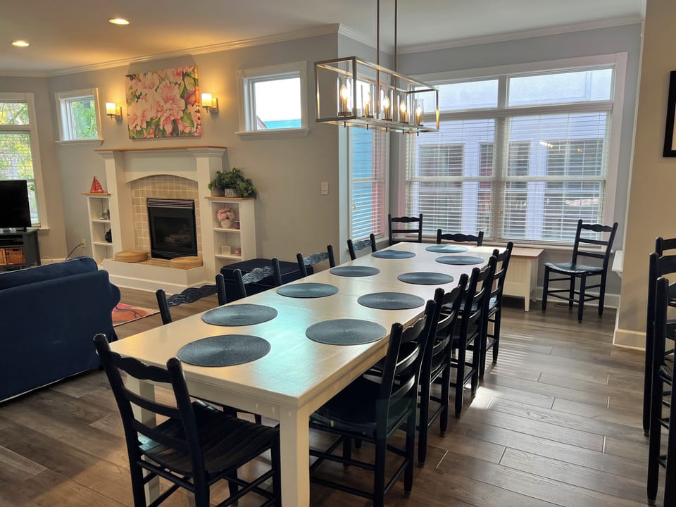 Dining Area Table Comfortable Seats 12