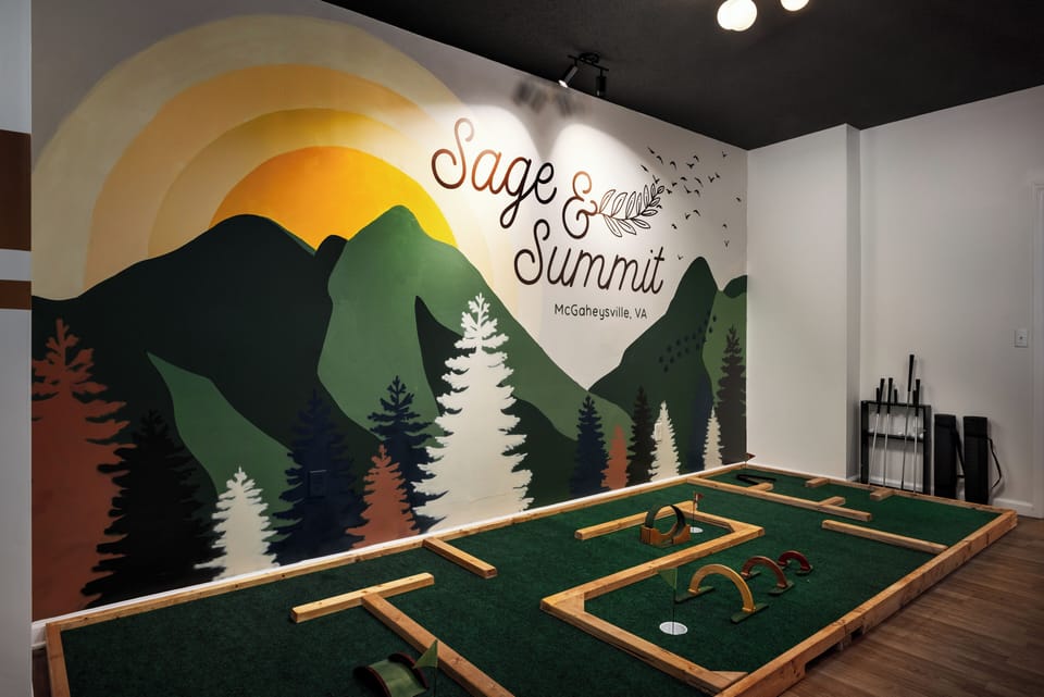 Try the custom Sage & Summit mini golf course—fun for guests of all ages.