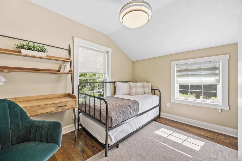 Bedroom 3: Bright, cozy, and perfectly designed — this bedroom offers both comfort and smart space for restful nights.