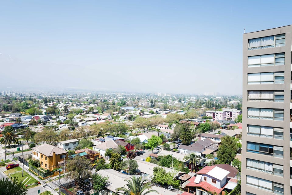 Enjoy breathtaking panoramic views of the city and mountains from your apartment.