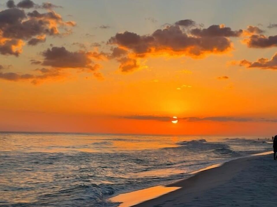 Navarre Beach at Sunset