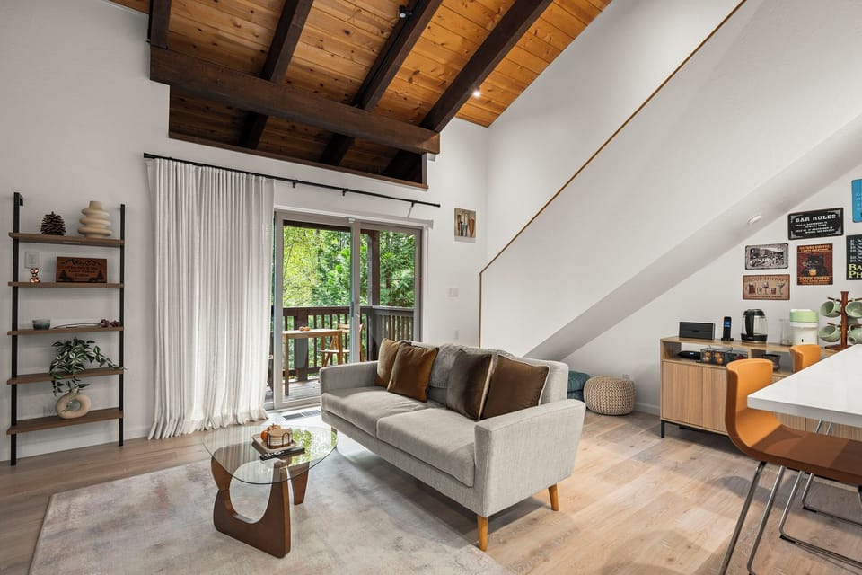 Living Room Couch - Alpine Loft at The Villas