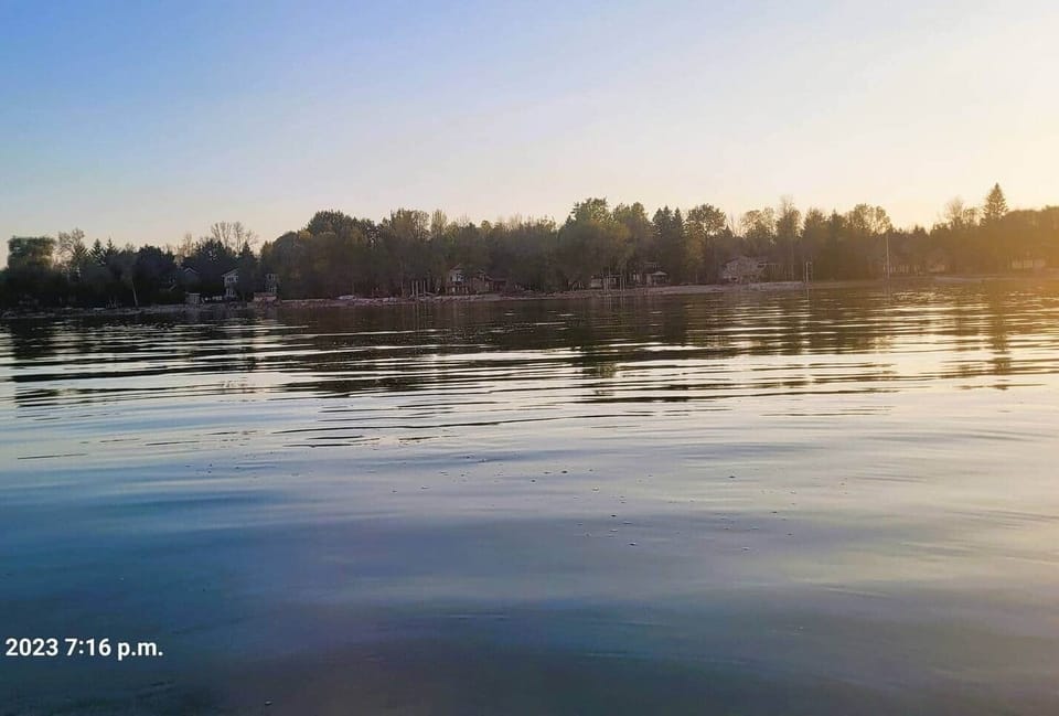 Calm day on the water