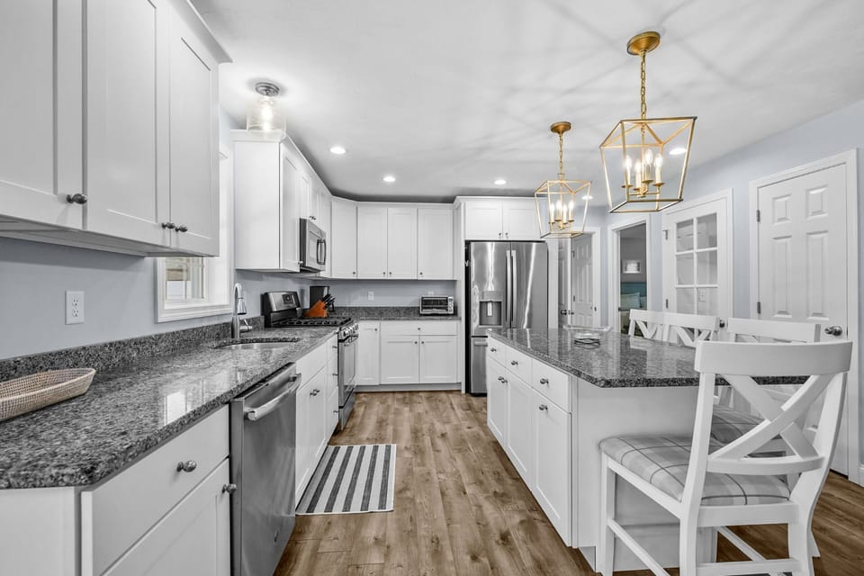 Perfect spot for cooking a meal at home