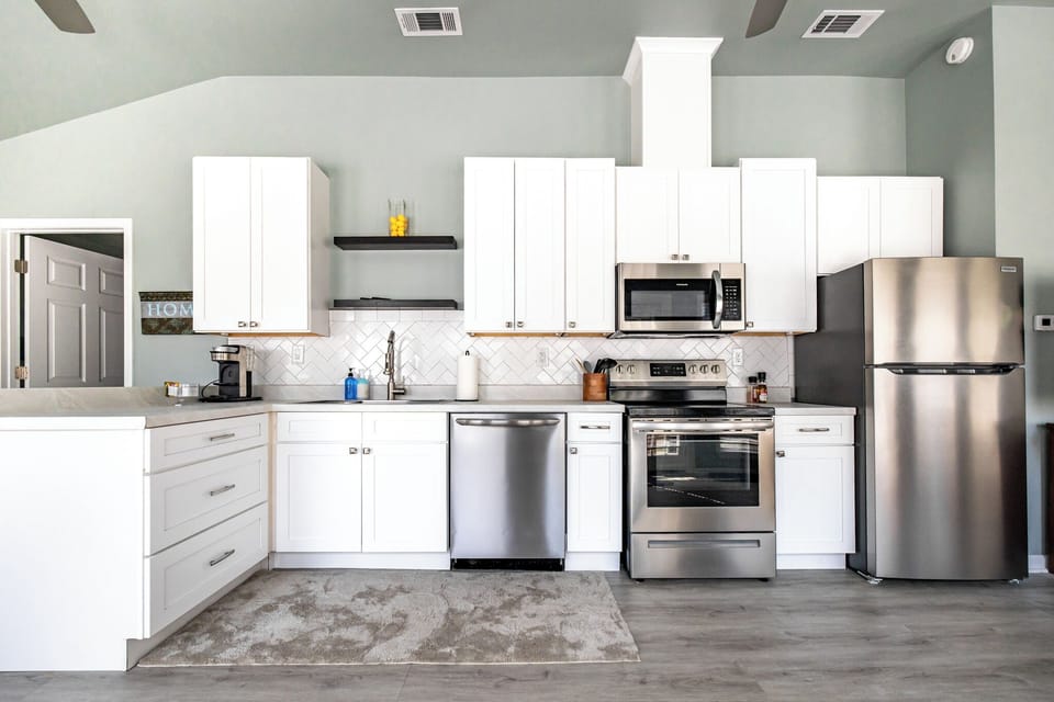 Fully equipped kitchen