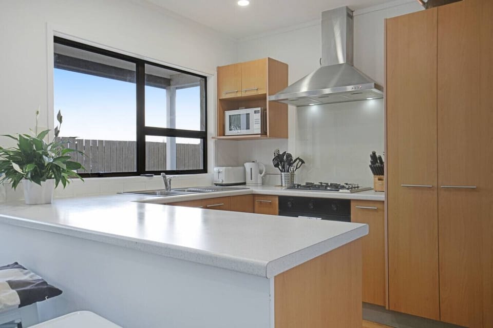 The kitchen has everything you need to create delicious meals.