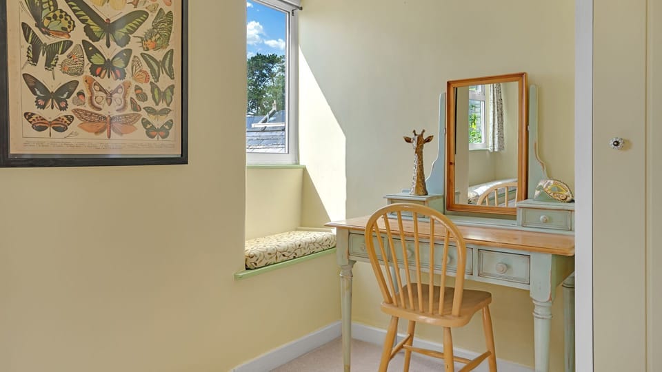 Perch on the window seat in the morning to watch the day begin before heading into Painswick for breakfast.
