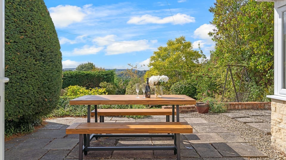 The dining terrace here is a special spot.