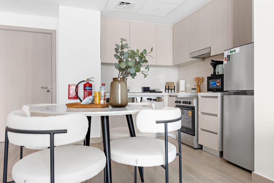 Fresh dining area ideal for slow morning starts