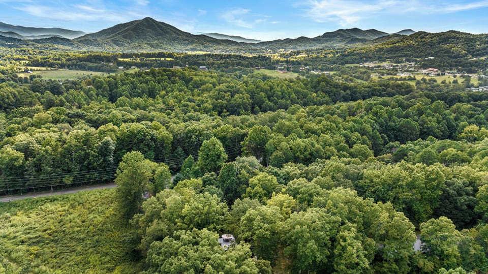 Tucked among the trees, your private cabin escape awaits.