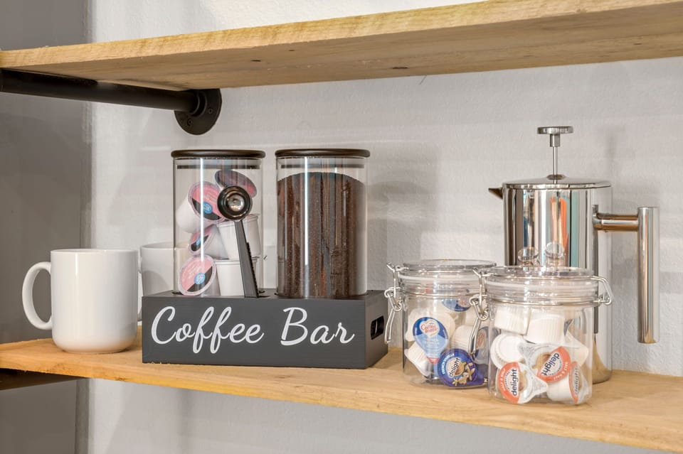 Your morning ritual, upgraded. This coffee station is ready to kickstart your day.